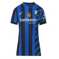 Billiga Inter Milan Alessandro Bastoni #95 Hemma fotbollskläder Dam 2024-25 Kortärmad